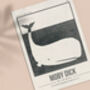 Moby Dick Print, thumbnail 3 of 4