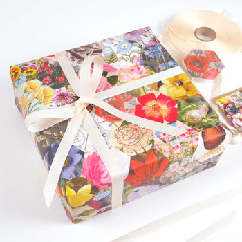 Gardeners Floral Luxury Gift Wrapping Paper, 2 of 7