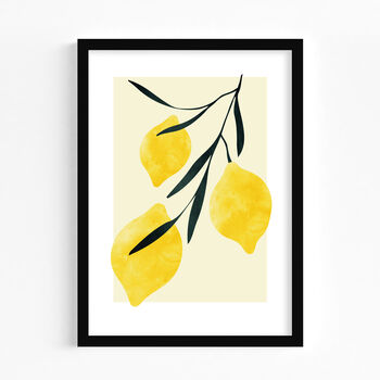 Lemon Art Print, 5 of 7