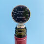 Personalised Black Speedometer Bottle Stopper, thumbnail 1 of 4