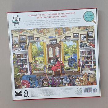 The World Of Agatha Christie 1000 Piece Jigsaw Puzzle, 4 of 4