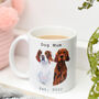 Personalised Dog Mum Established Mug, thumbnail 8 of 12