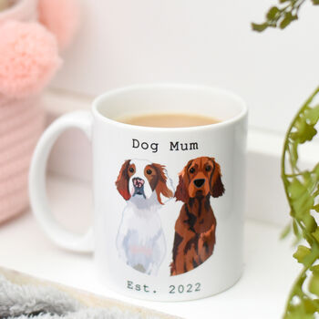 Personalised Dog Mum Established Mug, 8 of 12