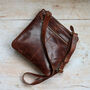 Leather Crossbody Messenger Bag, thumbnail 4 of 6