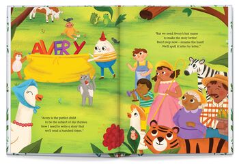 Personalised Children's Book, My Very Own Nursery Rhyme, 7 of 9