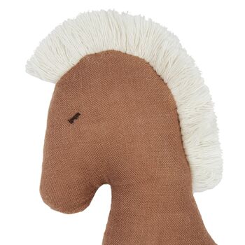 Lino Horse Rattle Noisette, 4 of 4