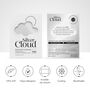 Silver Cloud Satin Pillowcase Infused With Silver Ions, thumbnail 2 of 4