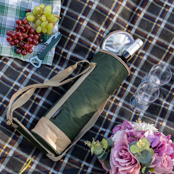 Solo Wine Cooler Bag By Greenfield Collection | notonthehighstreet.com