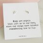 Mums Are Angels Silver Wing Earrings, thumbnail 2 of 6