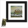 Framed 'Conwy Castle' Print. Lowry Style, thumbnail 1 of 4