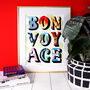 Bon Voyage Print, thumbnail 1 of 2