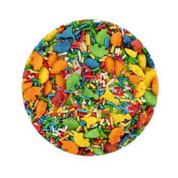 25 Dinosaur Cupcake Cases And Sprinkle Pod, 3 of 4