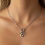Charm Builder™ Silver Paperclip Chain Clasp Charm Necklace, thumbnail 1 of 11