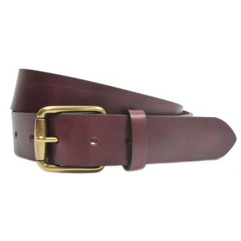 Handmade Casual Men's Personalised Leather Belt, 6 of 7