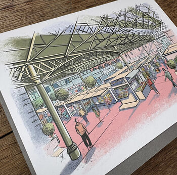 Spitalfields Market London Blank Card, 5 of 5