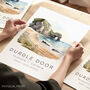 Dorset Travel Print Of Durdle Door, thumbnail 1 of 7