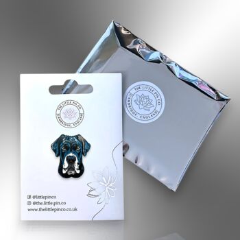 Cane Corso, Italian Mastiff Enamel Pin Badge, Italian Corso, King Corso Dog Breed Brooch, Gift For Dog Lover, Pet Loss Gift, 5 of 9