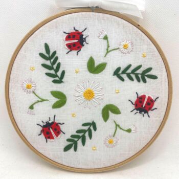 Ladybird Embroidery Kit, 5 of 12