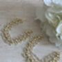 Gold Plated Pearl Ear Chains/Kaan Chain, thumbnail 1 of 5