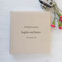 Printed Classic Wedding Photograph Album, thumbnail 1 of 12