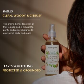 White Sage And Palo Santo Smudge Spray, 3 of 8