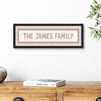 Personalised Family Print, 3 of 8