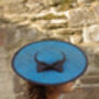 Modern Boater Hat In Black And Turquoise 'Allegra', thumbnail 2 of 12
