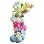 Tiki Balloon Arch With Tropical Flowers And Foliage, thumbnail 2 of 4