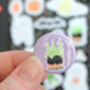 Halloween Button Badges, Pack Of Four, thumbnail 4 of 9