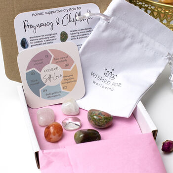 Crystal Gift Set For Pregnancy And Childbirth, 5 of 5