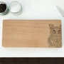 Wooden Owl Chopping Board, thumbnail 3 of 5