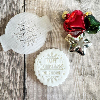 Personalised Snowflake Christmas Icing Embosser, 4 of 5