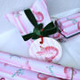 Holly And The Prawn Wrapping Paper, thumbnail 3 of 5