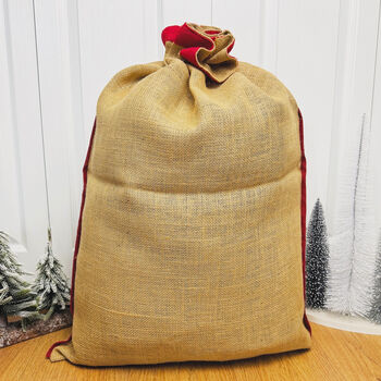 Traditional Christmas Gift Sack Christmas Present Sack, 8 of 8