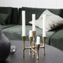 Tristy Brass Candle Holder, thumbnail 4 of 4