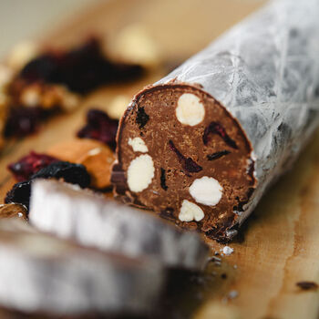 Fruit And Nut Chocolate Salami, 2 of 4