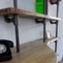 Brooks Curved Desk And Shelf Unit, thumbnail 3 of 5