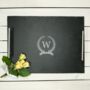 Personalised Slate Breakfast In Bed Tray, thumbnail 6 of 7