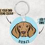 Hungarian Vizsla Keyring, thumbnail 4 of 6