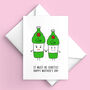 'It Must Be Ginetic!' Funny Gin Mother's Day Card, thumbnail 2 of 3