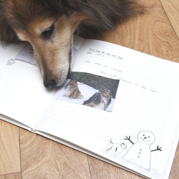 Personalised My Dog And Puppy Photo Journal Memory Book, 7 of 11