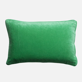 Velvet Rectangular Cushion, 10 of 12