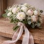 Chiffon Wedding Ribbons Neutral Tones 5m Roll, thumbnail 4 of 5