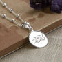 Sterling Silver Aquarius Star Sign Necklace, thumbnail 1 of 6