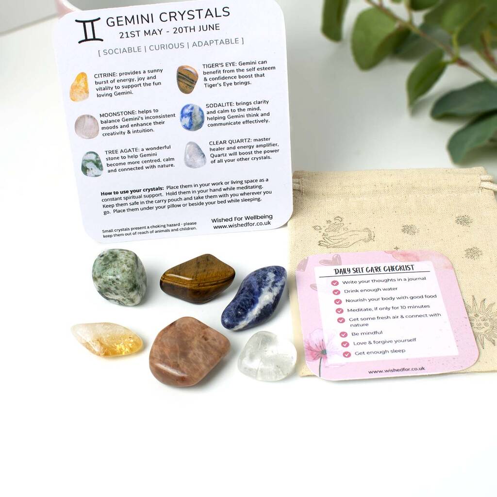 Gemini Lucky Crystals Gift Set, 1 of 6