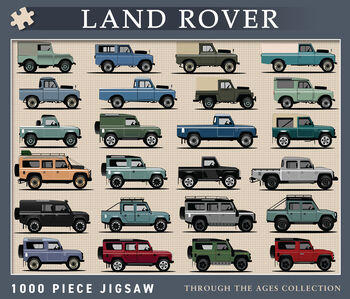 1000 Piece Iconic Land Rover Puzzle, 2 of 3