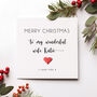 Personalised Wife Christmas Card, thumbnail 1 of 4