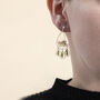 Queen Anne And Fern Chandelier Dangle Stud Earrings, thumbnail 1 of 2