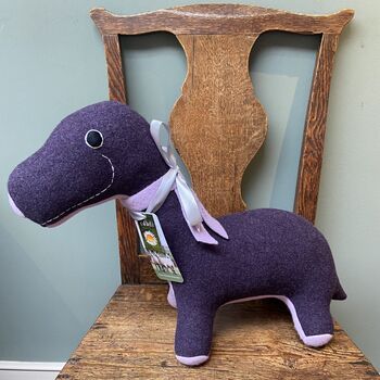 Dinosaur Soft Toy Large And Handmade, 3 of 8