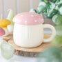 Pink Mushroom Mug, thumbnail 1 of 2